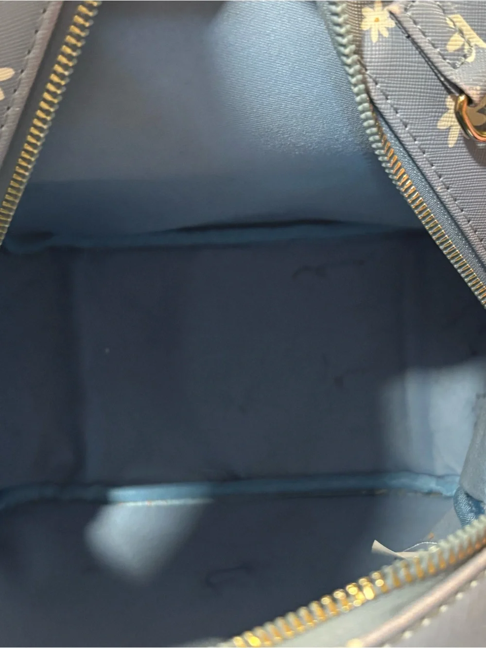 Tweem mini blue Daisy backpack